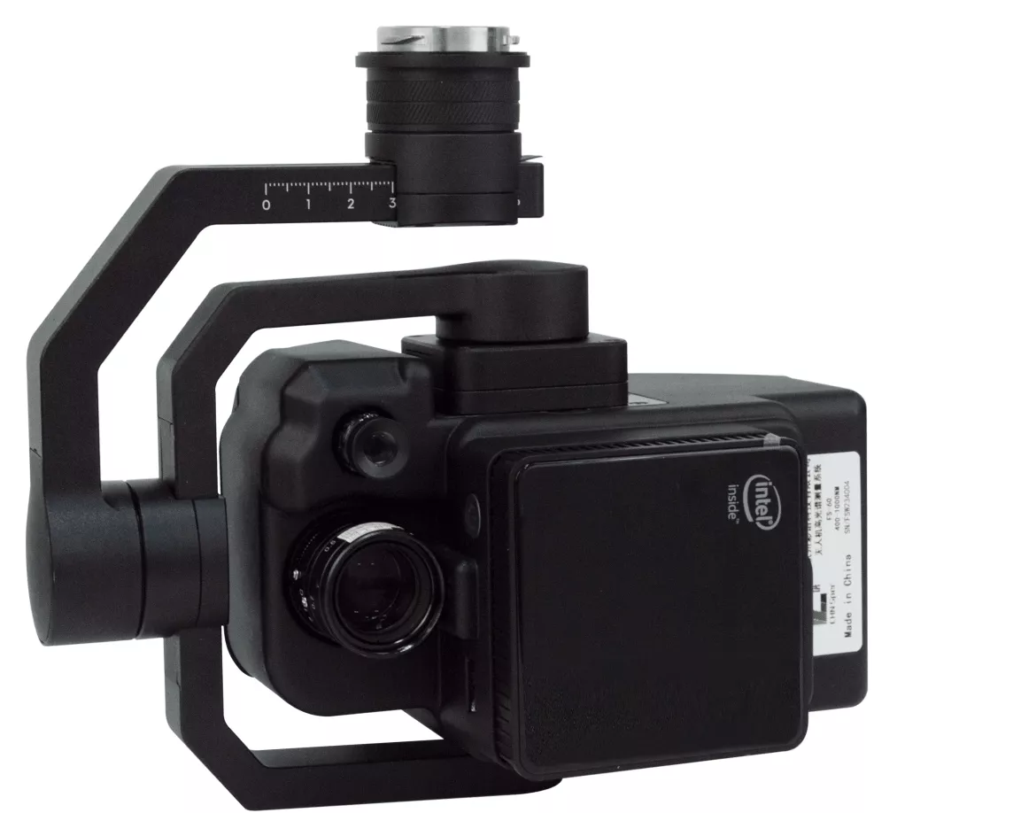FigSpec FS-50 – Multispektralkamera mit bis zu 180 Spektralkanälen für die DJI Matrice 400 - FigSpec FS-50 Multispektralkamera – bis 180 Kanäle | KR-Copter