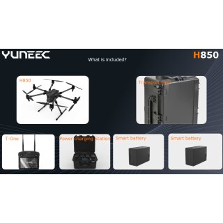 Yuneec H850 W&auml;rmebild-Drohnen Set E20TVX-PRO