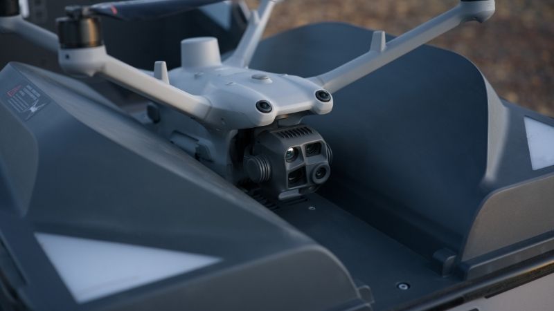DJI Matrice 4TD im Dock